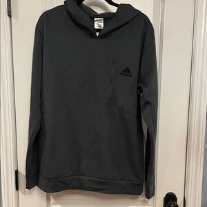 Adidas Charcoal Pullover Hoodie